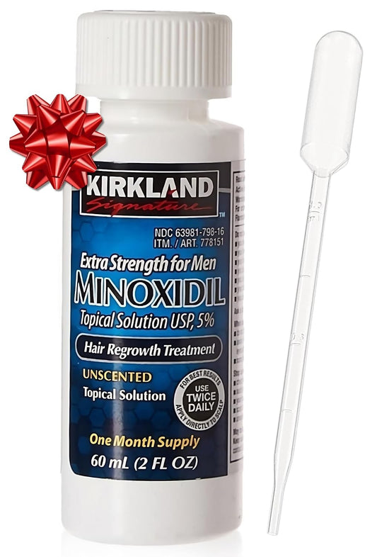 Kirkland Minoxidil, 1 Month Supply