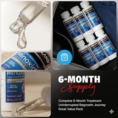Kirkland Minoxidil, 6 Month Supply